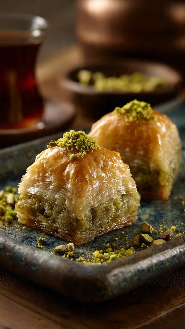 Fıstıklı Baklava Porsiyon